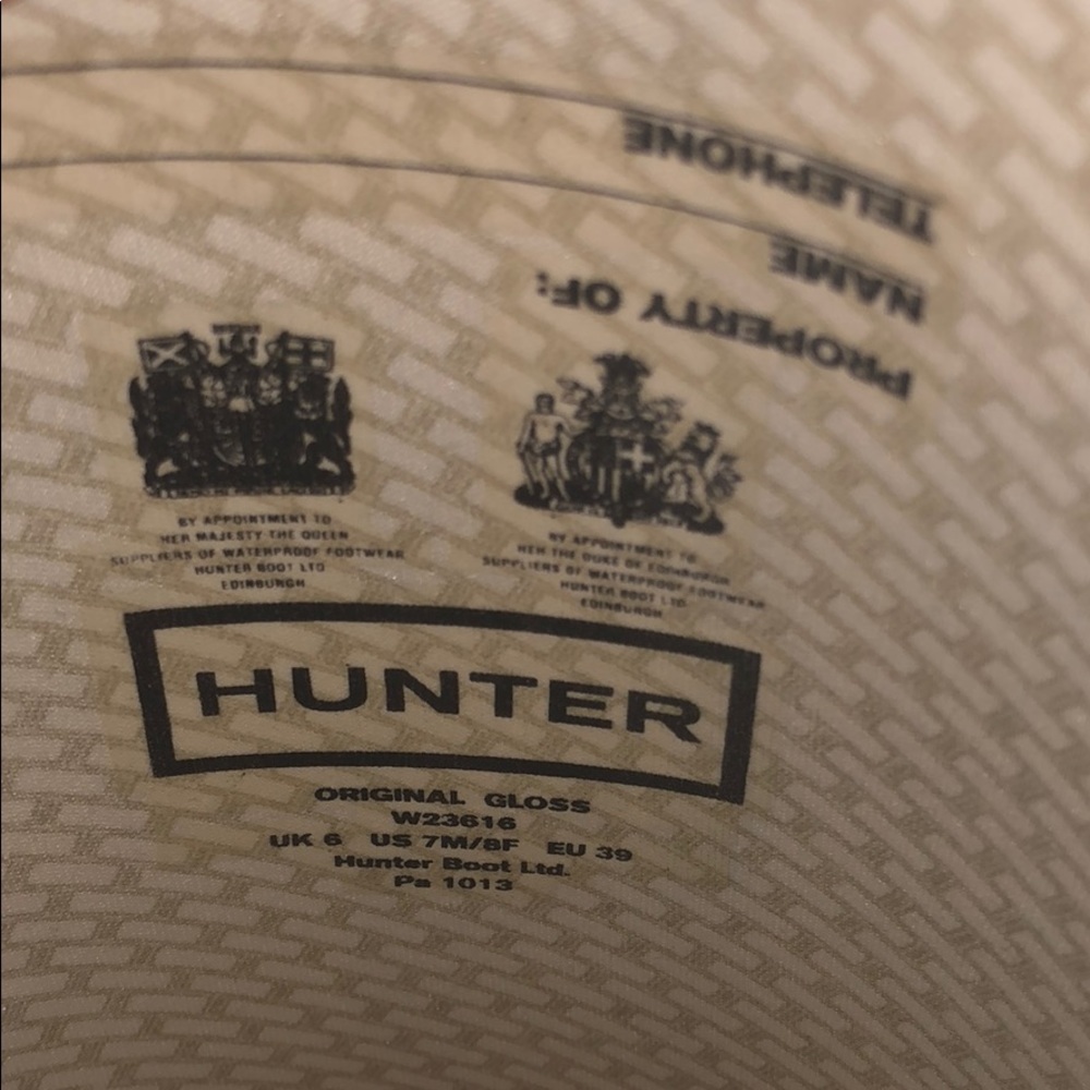 Hunter Boots - Picture 2 of 3